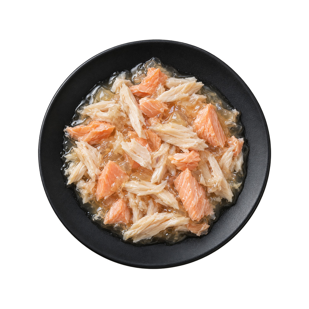 MIAMOR Feine Filets Kurczak Łosoś w Galaretce 100g Puszka Karma dla Kotów